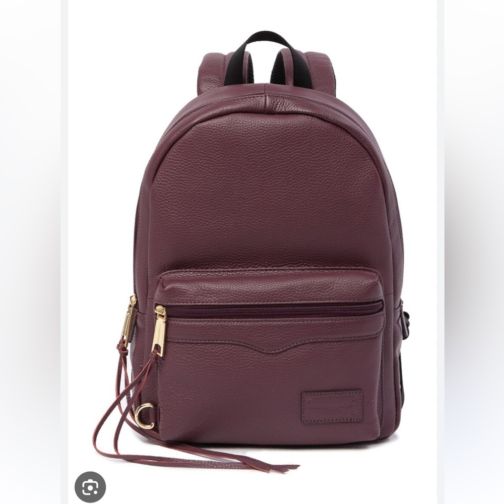 Rebecca Minkoff Burgundy Backpack Bag